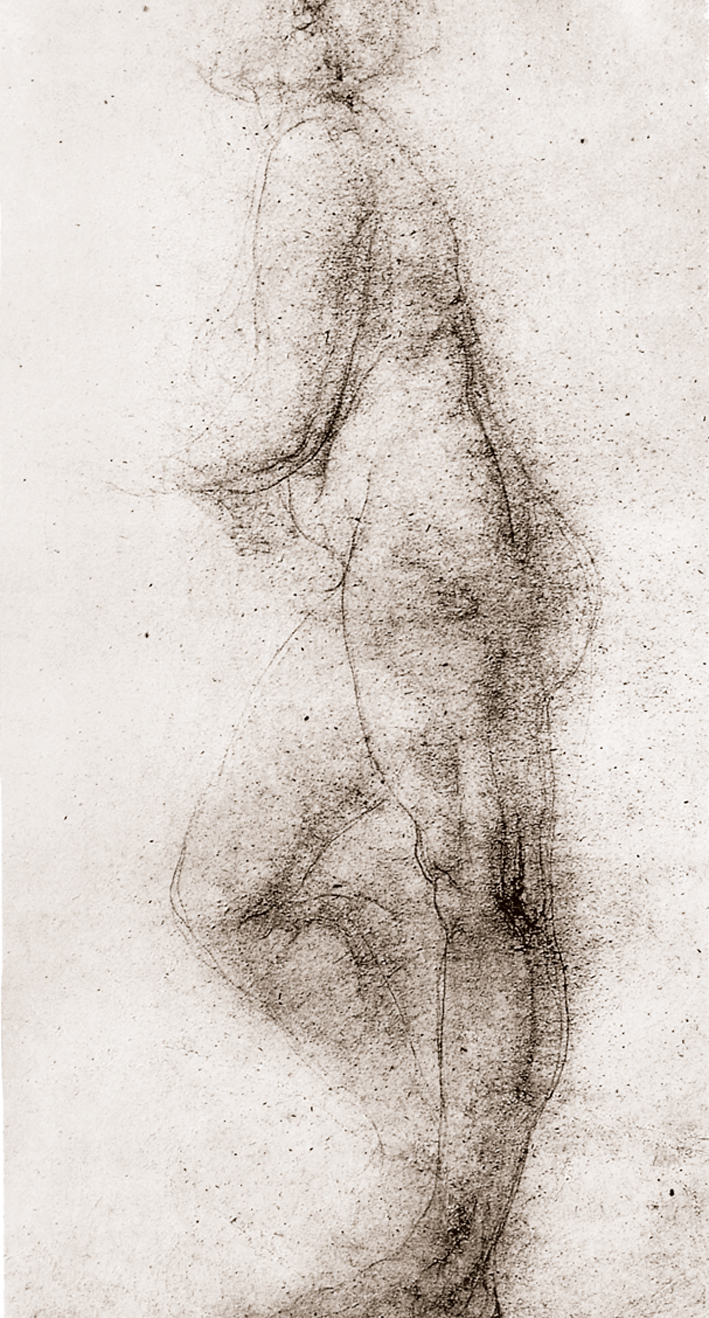  Nicolai Ivanovich Fechin —— 站着的裸女 (2)